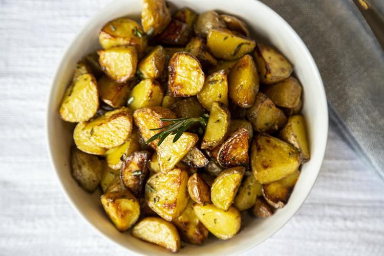 Pressure Cooking Recipe - Instant Pot Roasted Potatoes with Rosemary